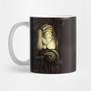 mascaron - digital painting Mug